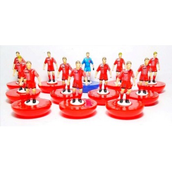 Subbuteo Andrew Table Soccer Denmark 1986 on Classic Hasbro bases